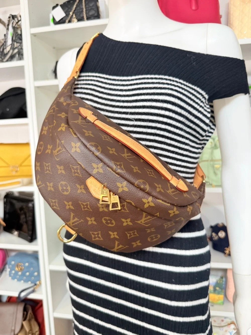 Louis Vuitton Bumbag Monogram Crossbody Belt Bag